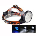 100 UV Headlamp White Purple Light Headlight